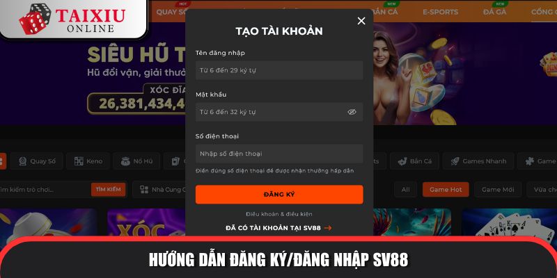 Đăng ký tham gia, nhận quà tặng tân thủ